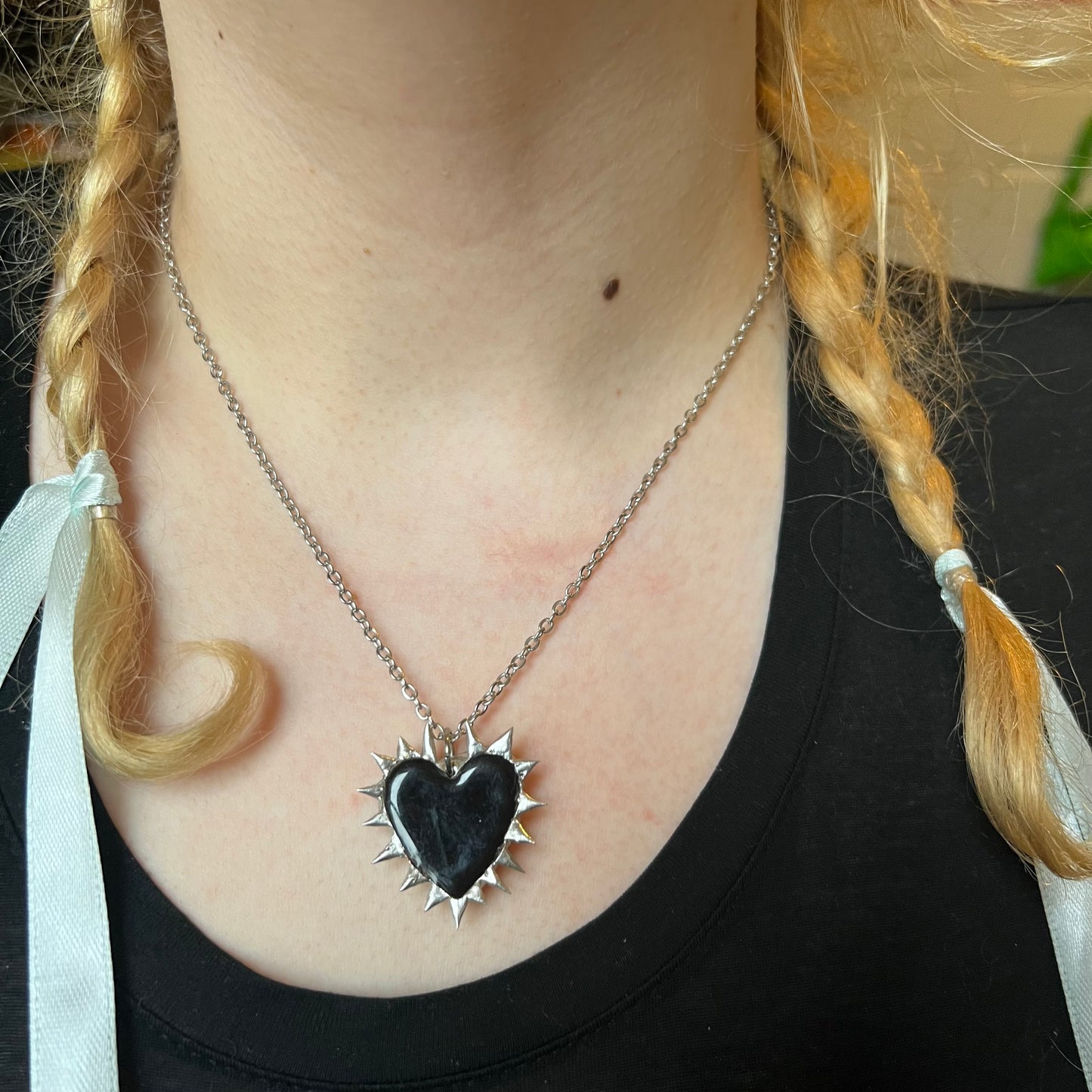 a Protected Heart Pendent
