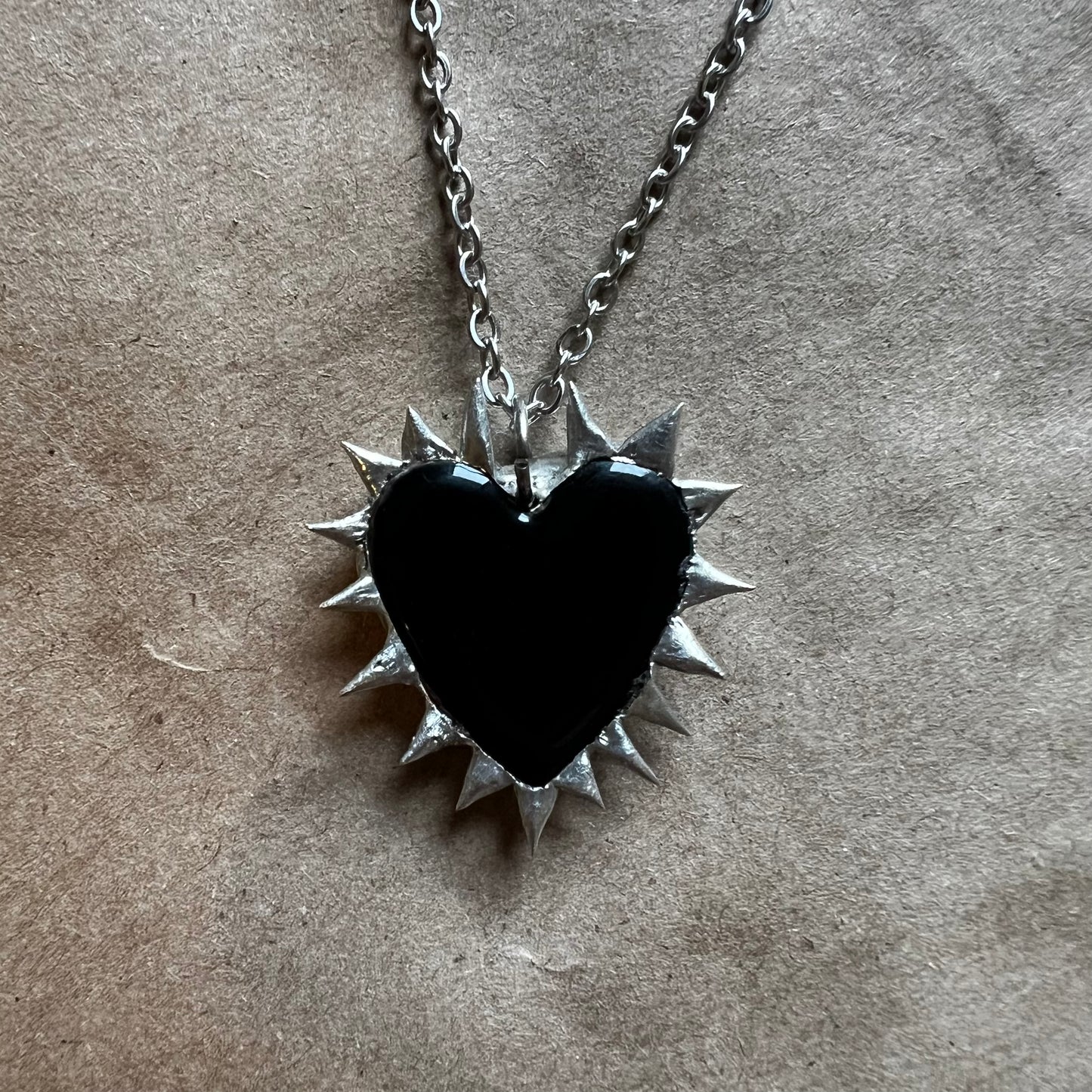 a Protected Heart Pendent
