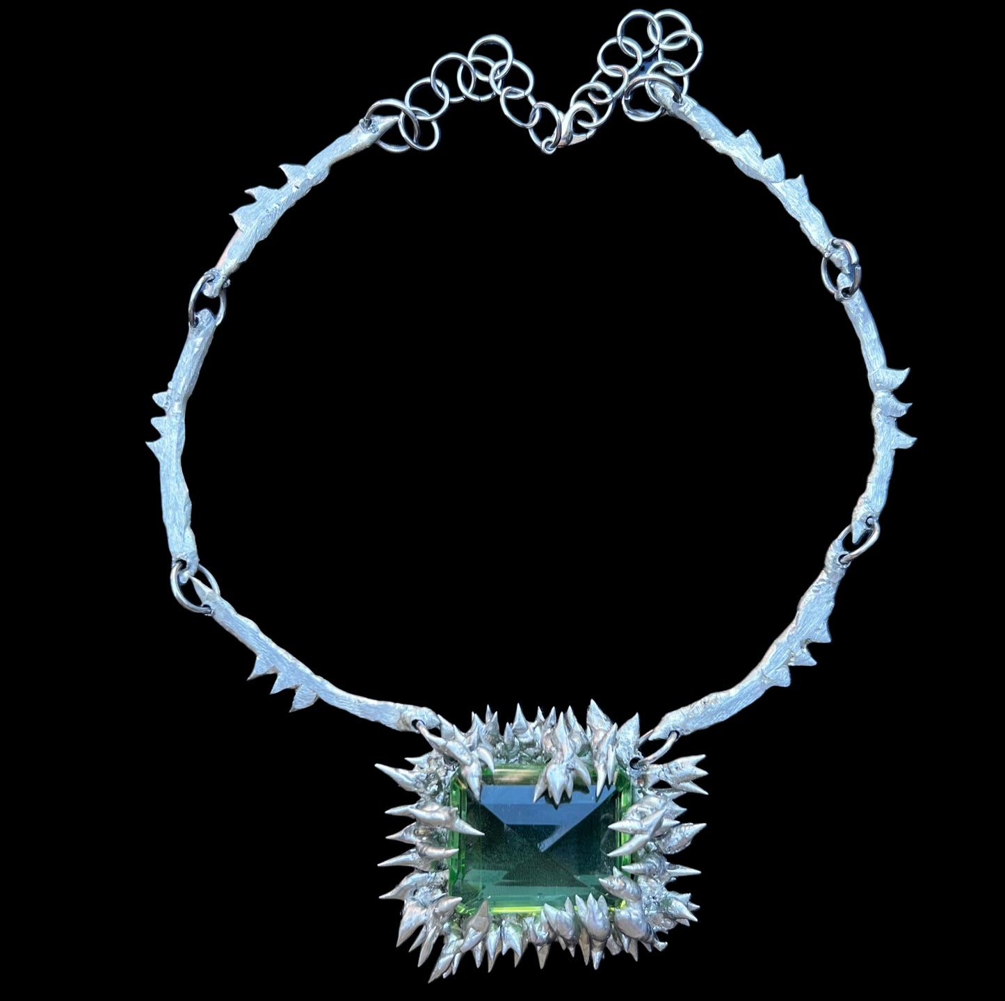 Echoing Green Necklace