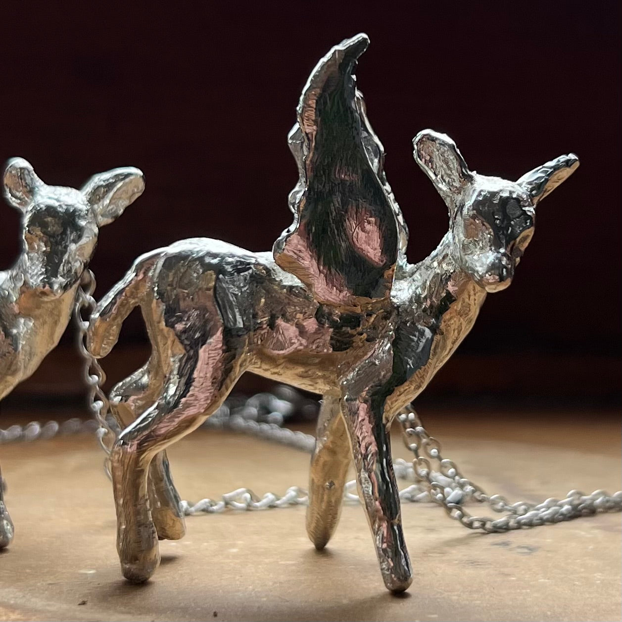 Be a Deer Necklace (with wings)