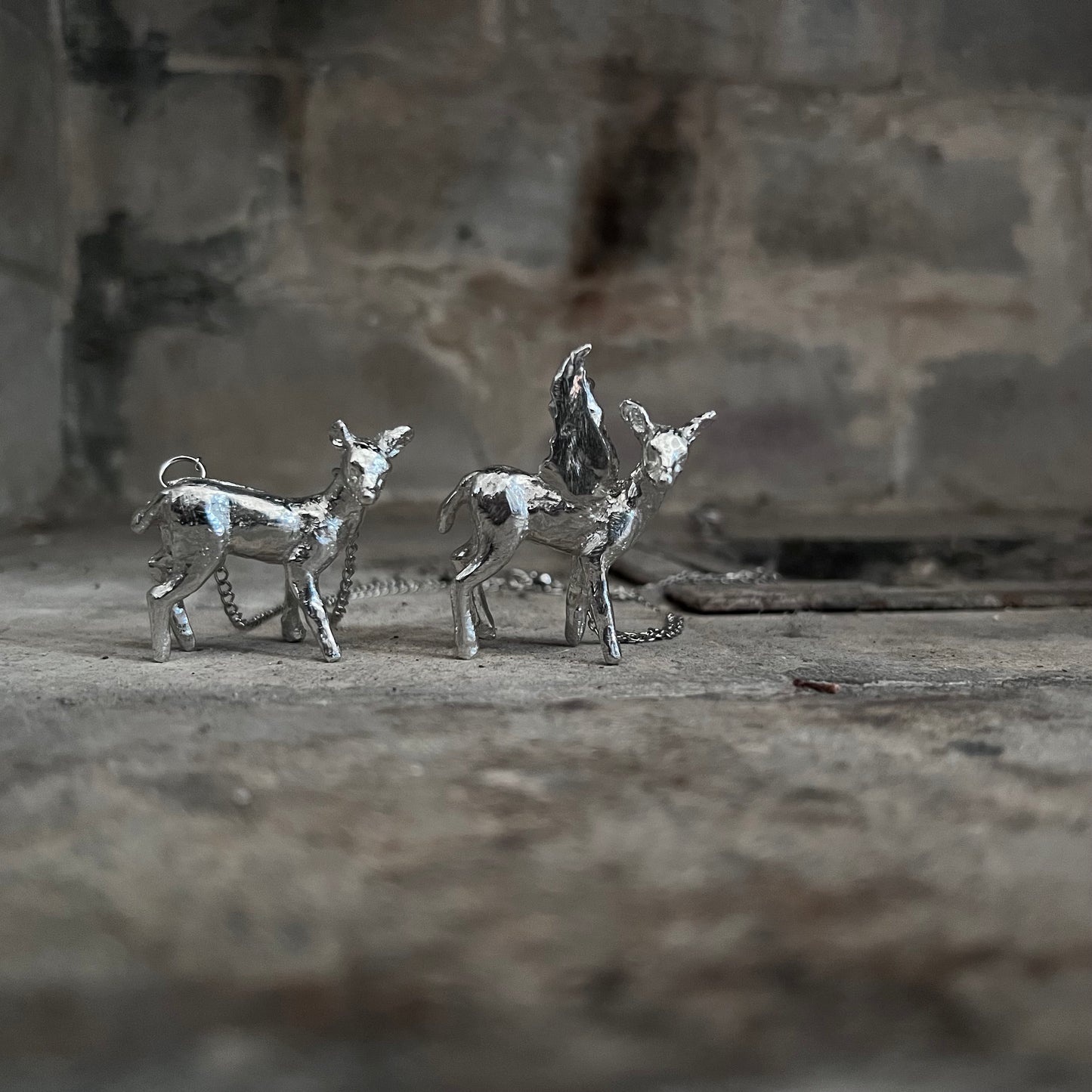 Be a Deer Necklace (with wings)