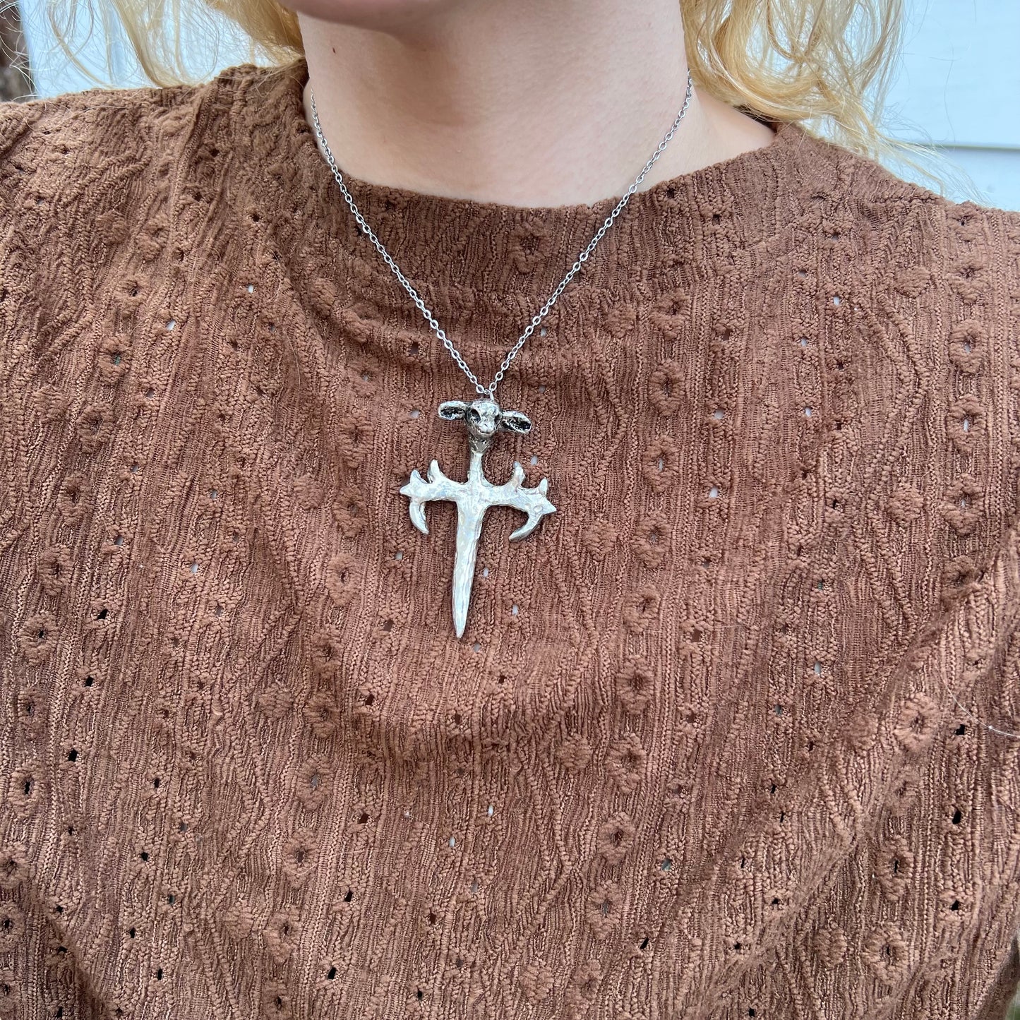 Lamb Of Sword Necklace