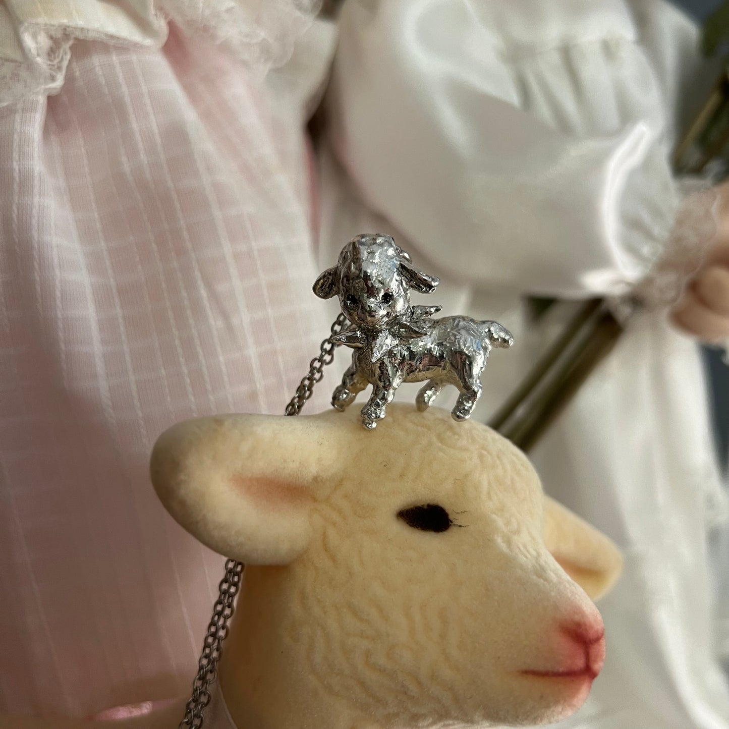 Mary’s Punk Lamb Necklace