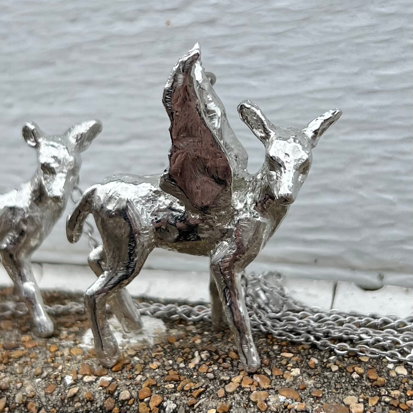 Be a Deer Necklace (with wings)