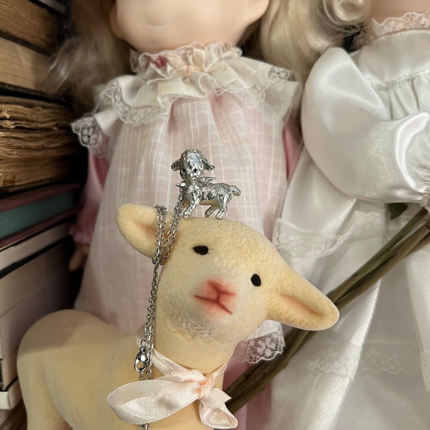 Mary’s Punk Lamb Necklace