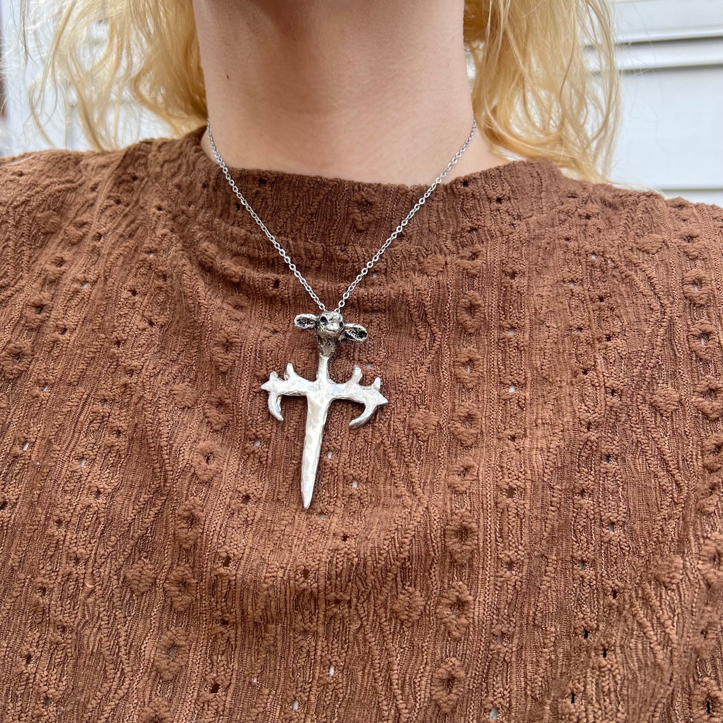 Lamb Of Sword Necklace