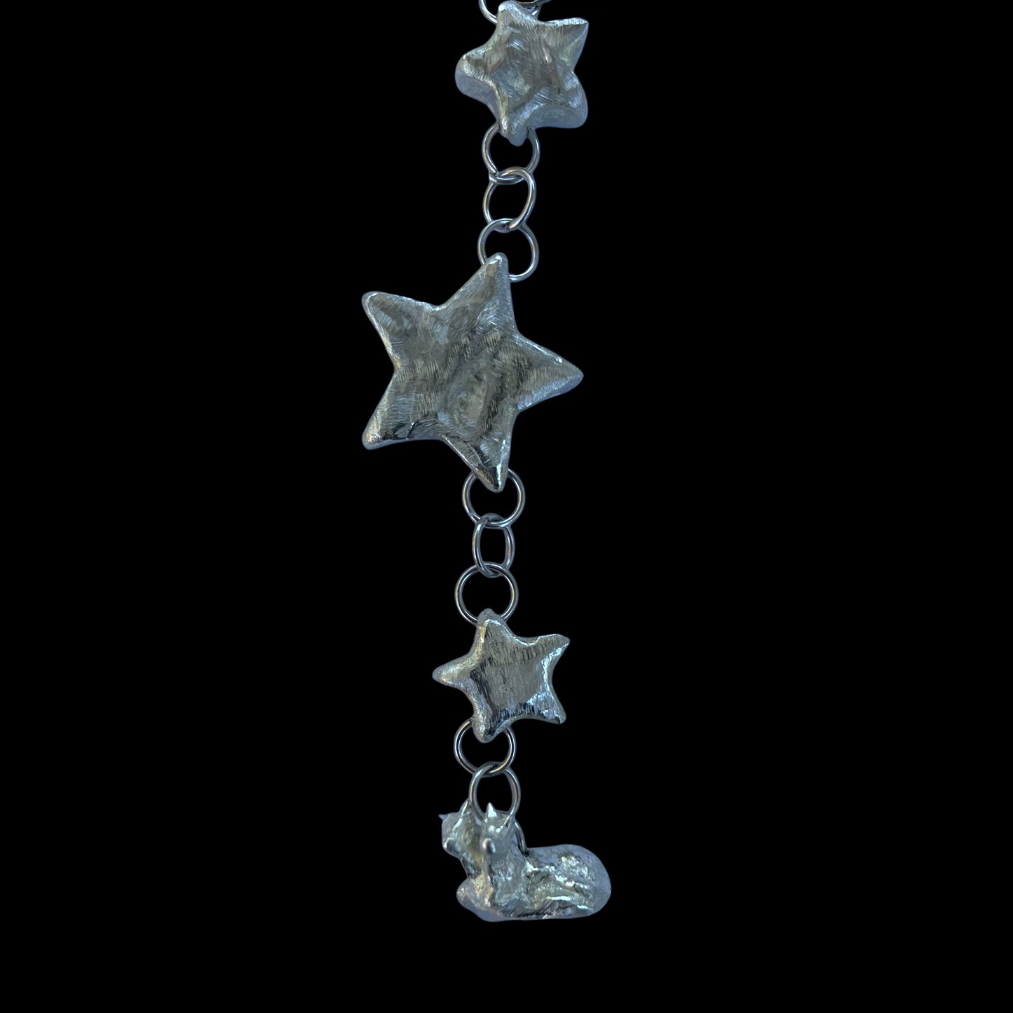 Two Headed Calf Long Pendant
