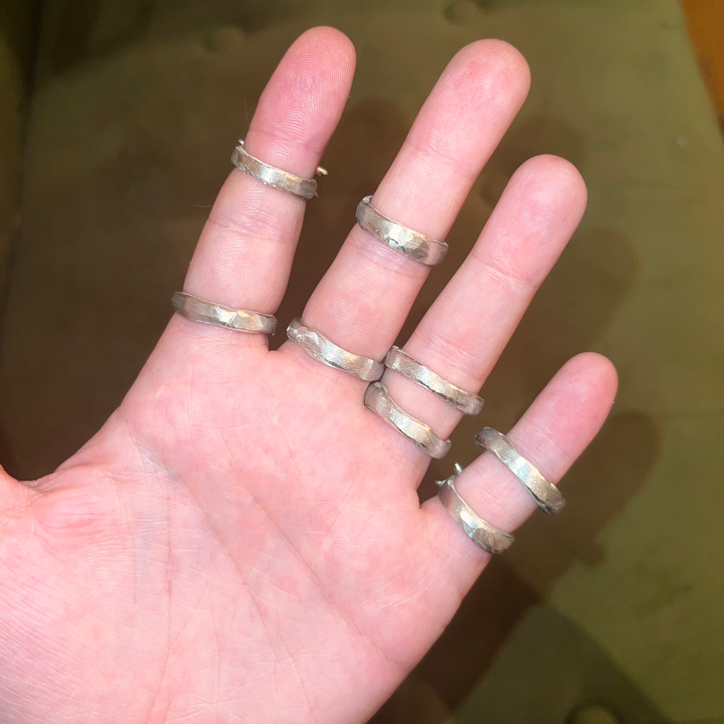 Spiky Ring (Obsidian)