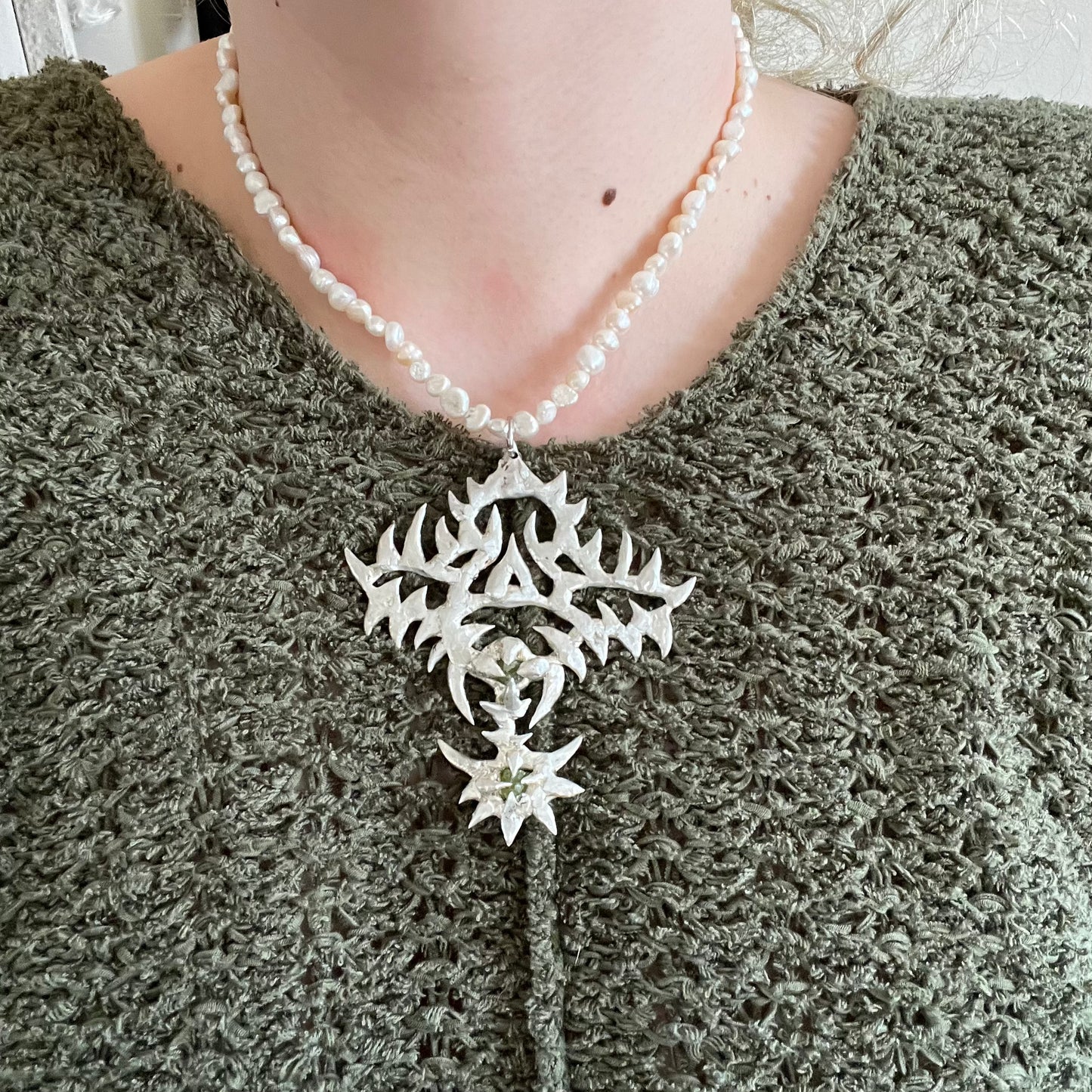Another World Pearl Necklace