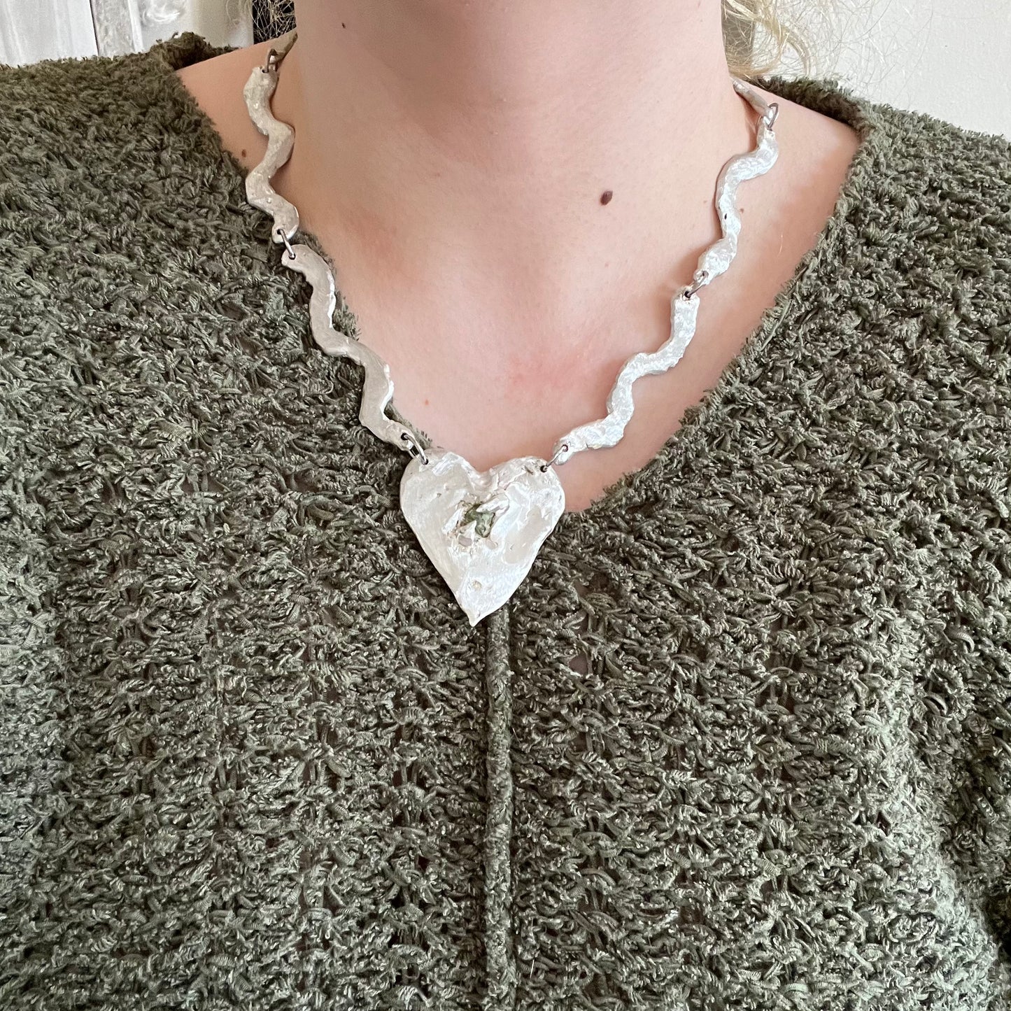 Another World Heart Necklace