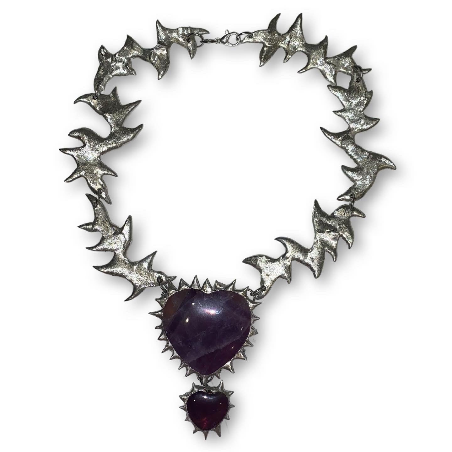 Amethyst deals baby necklace