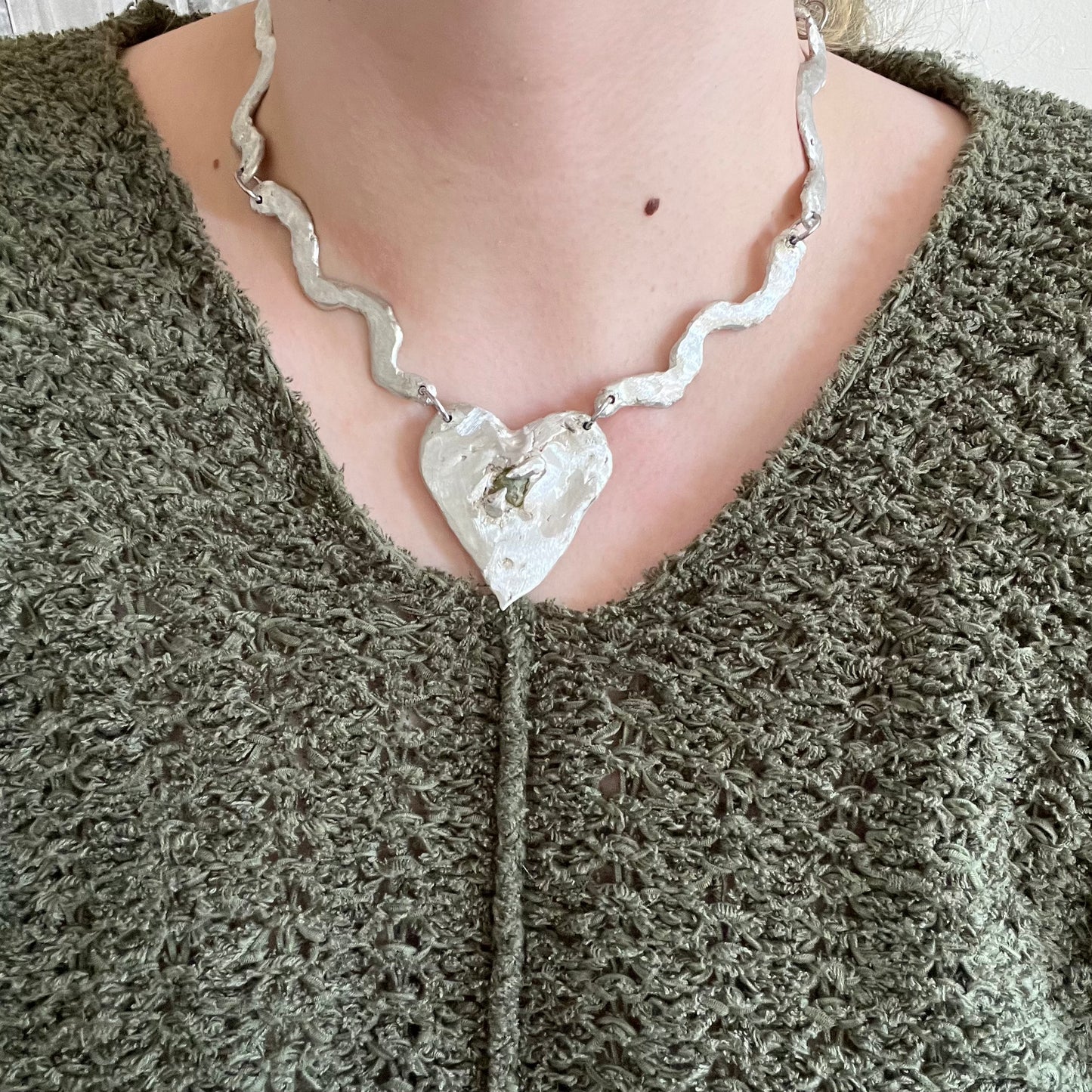 Another World Heart Necklace